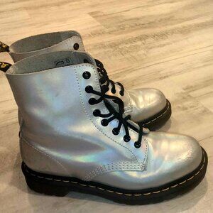 Holographic Iridescent 1460 Doc Marten Boots